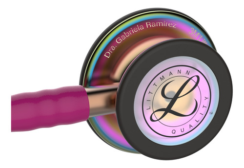 Estetoscopio Littmann Classic 3 Rosa Rainbow + Grabado Laser