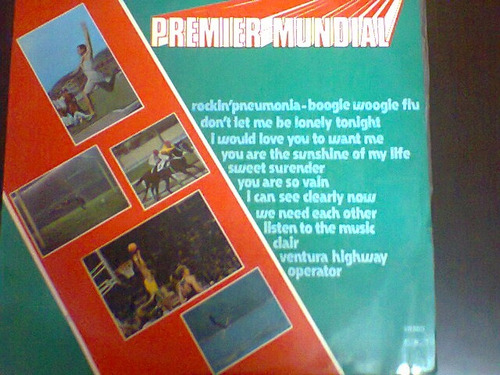 Lp Premier Mundial Track - 1973