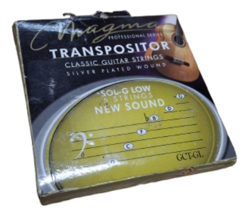 Cuerdas Transpositor Magma Sol-g Low 6 Strings (Usado)