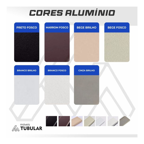 Imagem 4 de 5 de Mesa De Alumínio Tampo Vidro Para Cadeiras Jardim Cozinha