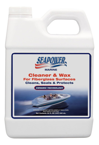 Limp. Marino Seapower Sq-32 32oz Carnauba & Silicona