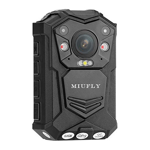 Camara De Cuerpo Policial Miufly 1296p Hd Para Aplicacion De