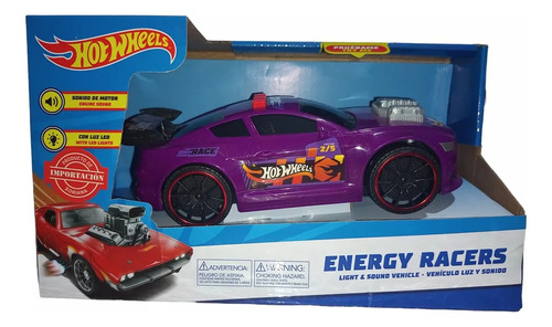 Carro Hot Wheels Carro Con Luz Y Sonido Hot Wheels Original