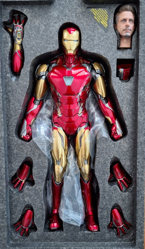 Iron Man Mark 85 Endgame Hot Toys 1/6 Seminuevo Marvel