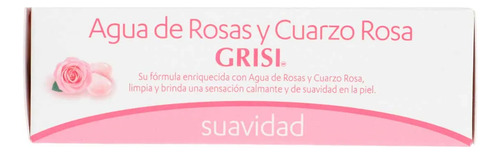 Jabón De Tocador Grisi Agua De Rosas De 125g C/u Incluye 3pz