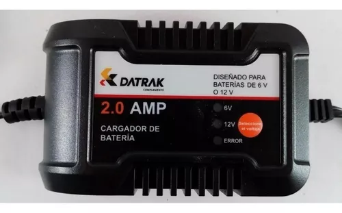 Cargador Mantenedor Bateria Auto Moto Cat 6v 12v Inteligente
