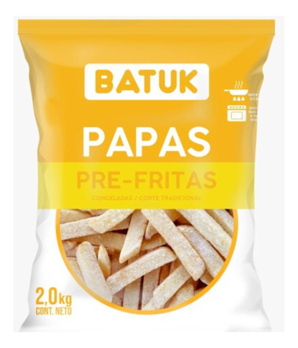 Papas Congeladas Batuk 2kg - Cold Market Congelados