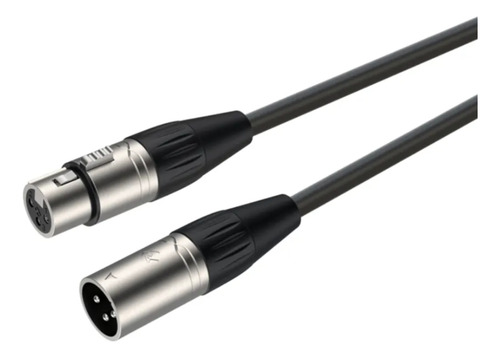 Cabo Microfone Roxtone Smxx200l5 Xlrm + Xlrf 5 Metros