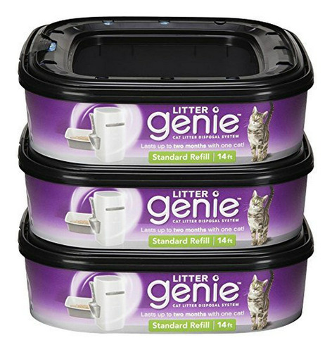 Litter Genie Relleno De Genio La Basura - 3 Pack