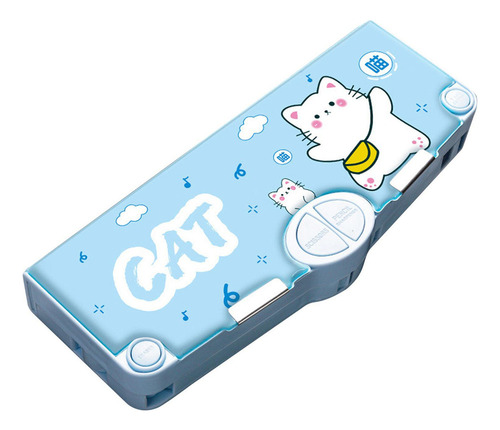 Pbf Z Caja De Lápices De Dibujos Animados, Caja De Gato