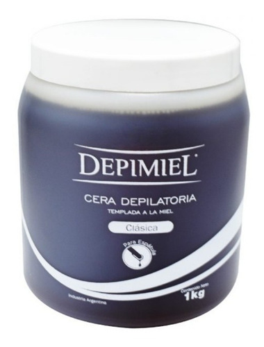 Cera Depilatoria Templada Alta Adherencia Depimiel X 1 Kg