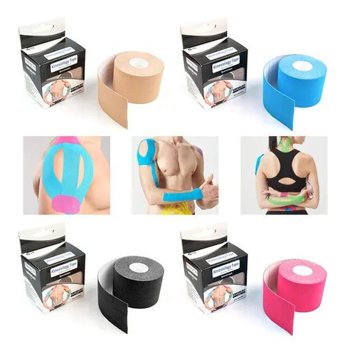 Cinta Kinesiotape Deportiva Venda Rollo 5x5