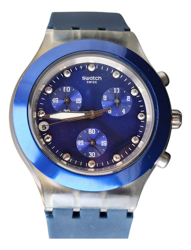 Reloj Swatch Irony Diaphane Cronho Local Grtia (Usado)
