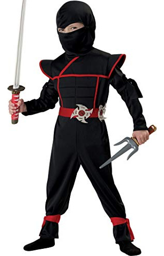 Disfraz De Ninja Sigiloso Niños Pequeños