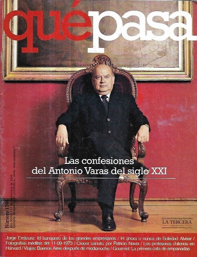 Revista Qué Pasa / N° 1744 / 11 De Septiembre 2004 / Insulza