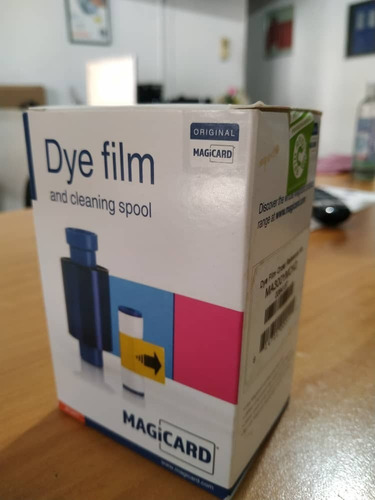 Cinta De Color Dye Film Magicard Cleaning Spool Ma300ymcko