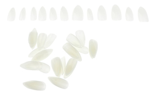 600pcs Falsas Puntas De Uñas Uñas Práctica Salones Diy H