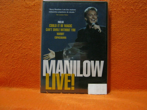 Dvd Barry Manilow Manilow Live