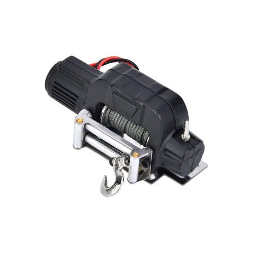 Jkahobby 1/10 Rc Winch, Rc Metal Electric Winch Para 6xwnt