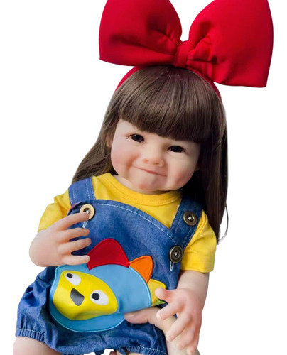 Bebe Reborn Original Vinilo Cuerpo Completo Basia Doll