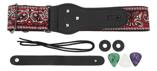 Correa De Guitarra Bordada