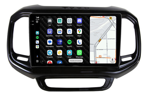 Multimidia Fiat Toro 9p Aikon Proton G3 6gb 64gb Carplay