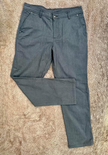 Pantalon Gris Columbia Talla 36x32 Tipo Sport Original 