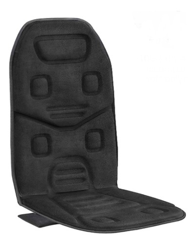 Asiento Masajeador 2 Niveles De Calor Con Vibracion Negro