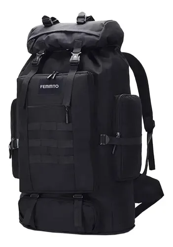 Mochila Tactica Ampliable Bolso 70 100 Lts Para Hombre Mujer