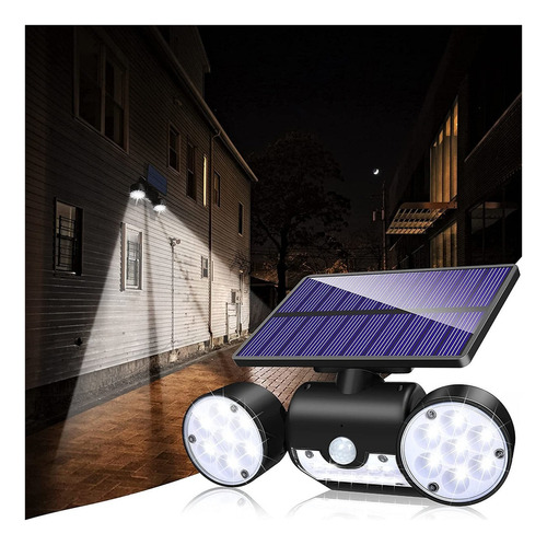 Luz Solar Impermeable Para Exteriores Con Sensor De Movimien