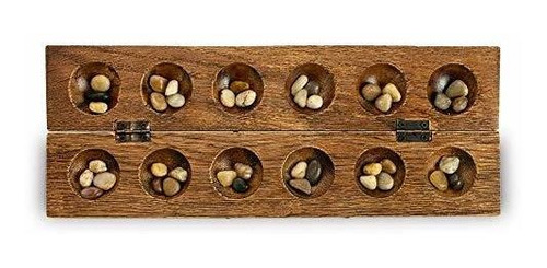 Juego De Mesa Mancala De Madera