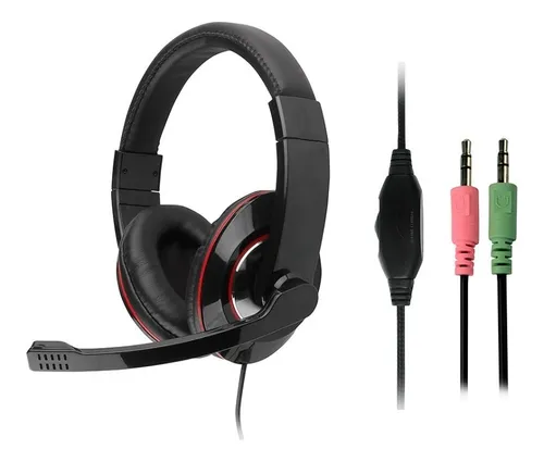 Auriculares Gamer Nisuta Ns-au80 Para Pc Con Microfono