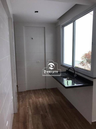 Cobertura Com 1 Dormitório À Venda, 90 M² Por R$ 449.000,00 - Jardim - Santo André/sp - Co10934