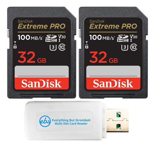 Sandisk La Tarjeta De Memoria Extreme Pro De 32 Gb (dos Uni.
