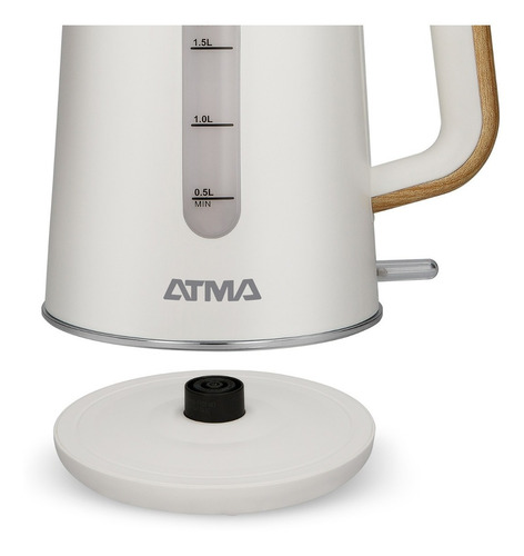 Imagen 2 de 3 de Pava Eléctrica Atma Peatw21wp 1.7lts Línea Nórdica
