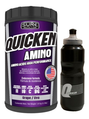 Quicken Amino 1013g Carbohidrat - Unidad a $50900