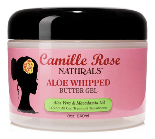 Camille Rose Gel De Mantequilla Batida Con Aloe, 8 Onzas Liq