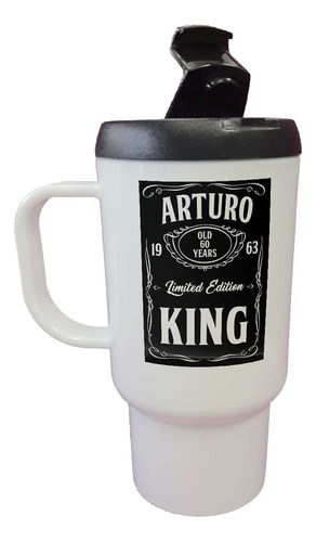 Jarro Termico Arturo King Etiqueta Negra Black Label