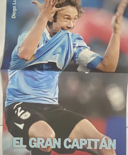 Uruguay El Gran Capitán Diego Lugano Fútbol Cr7 (Usado)