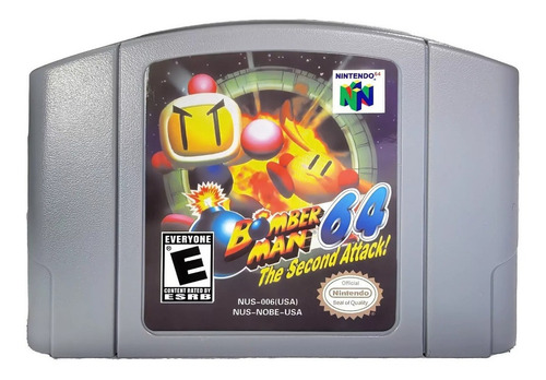 Bomberman 64 O Segundo Ataque! Padrão físico N64
