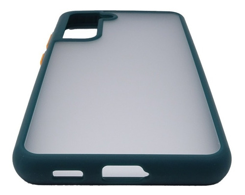 Carcasa Para Samsung S21 Fe 5g Soft Color Antigolpes Cofolk Color Verde