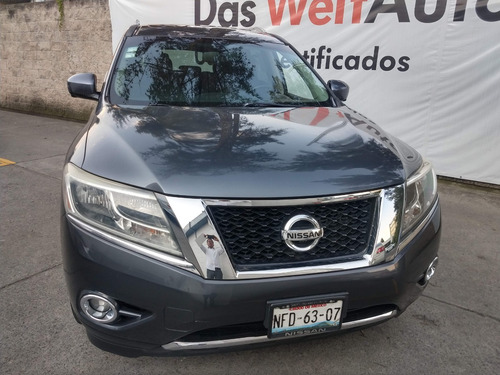 Imagen 9 de 14 de Nissan Phatfinder Automatica Piel 7 Pasajeros 2014