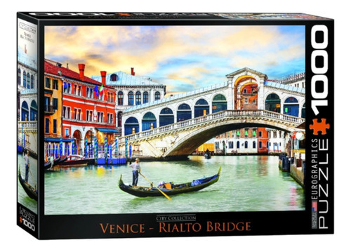 Rompecabezas 1000 Piezas Venice, Rialto Bridge
