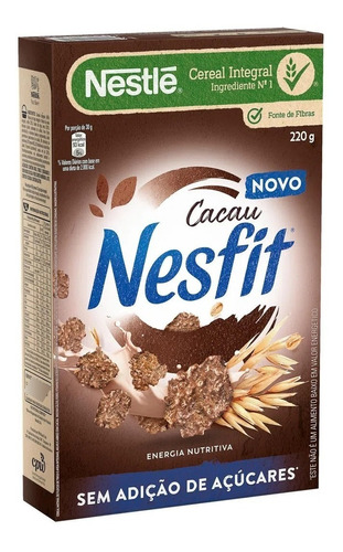 Cereal Matinal Integral Cacau Nesfit Nestle Caixa 220g