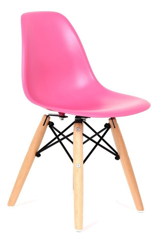 Silla Eames Infantil Para Niños Y Niñas - Duduk Color de la estructura de la silla Rosa