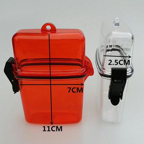 2x Caja Seca Resistente , Perfecta Para Buceo, Snorkel,