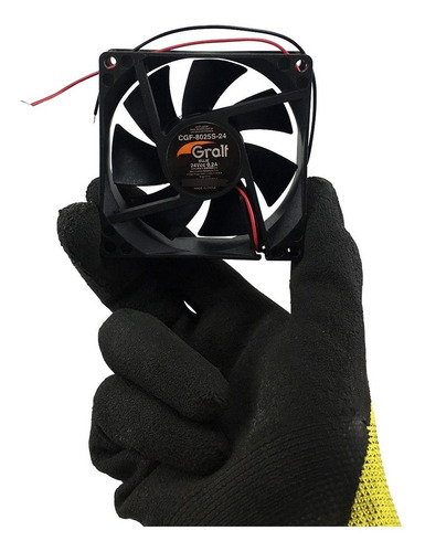 Turbina Cooler Extractor 24v Buje 3 Pulgadas Gralf Led Negro