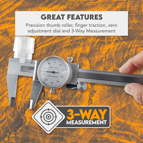 Caliper Dial De 15 Cm Se 780dc