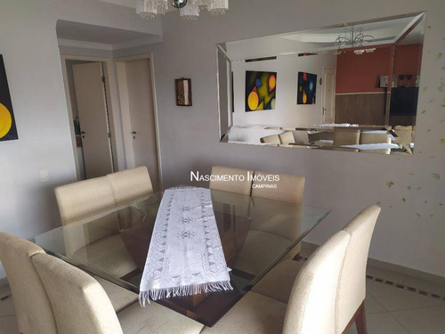 Apartamento Com 3 Dormitórios À Venda, 105 M² Por R$ 850.000,00 - Parque Prado - Campinas/sp - Ap0744