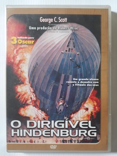 Dvd O Dirigível Hindenburg - George C. Scott - Original (Usado)